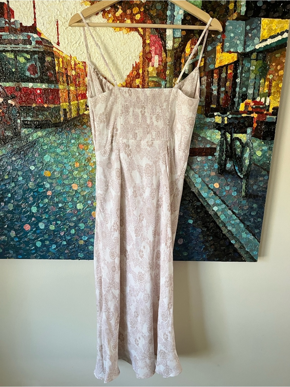 Aritzia Wilfred Bellow Midi Dress Wedding Guest Beach Summer - Picture 7 of 12
